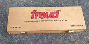 lot 317 image: Freud Woodworking Router Bit Set