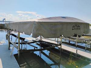 lot 36B image: ShoreStation Hydraulic 4,000 lb Boat Lift