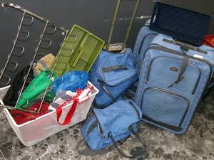 lot 58 image: A lot full of Lugage, Bags and Meta...