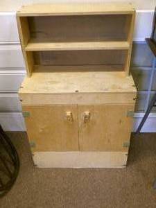 lot 70 image: Vintge Wooden Childs Play Unit 38x2...