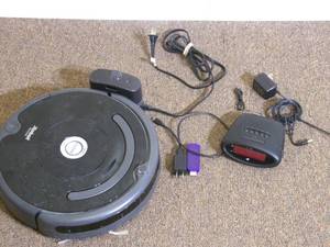 lot 113 image: IRobi with Roku and Alarm clock all...