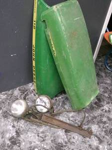 lot 117 image: Vintage John Deere Tractor Lights a...