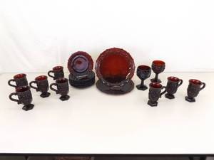 lot 91 image: Lot of Vintage Avon Cape Cod Dinnerware