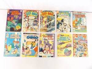 lot 41 image: Lot of 10 Vintage Charlton Comic Books