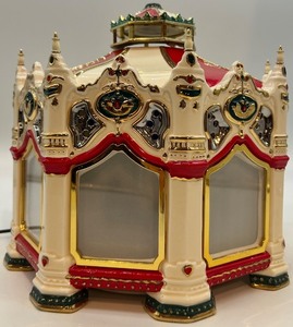Department 56 Snow Village The Carnival Carousel Animated Music Box