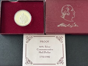 lot 43 image: 1982-S Washington Silver Half Dollar Proof