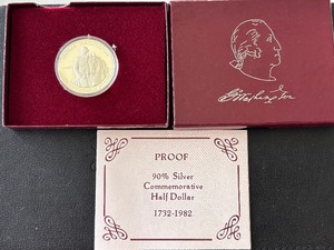 lot 49 image: 1982-S Washington Silver Half Dollar Proof