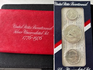 lot 1 image: 1976-S Bicentennial Silver Set Uncirculated