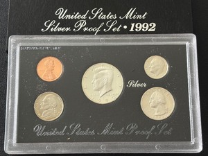 lot 11 image: 1992-S Silver Proof Set