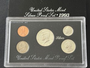 lot 12 image: 1993-S Silver Proof Set