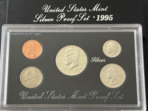 lot 13 image: 1995-S Silver Proof Set