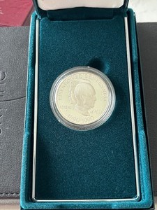 lot 15 image: 1990-P Eisenhower Centennial Silver Dollar