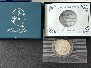 lot 17 image: 1982-D Washington Silver Half Dollar