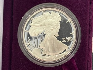 1990-S Silver Eagle Proof