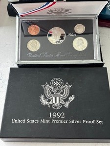 1992-S Premier Silver Proof Set