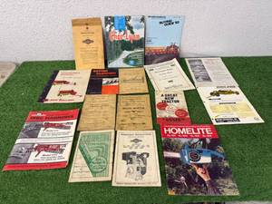 lot 24 image: Vintage Farm Manuals