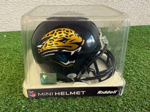 lot 85 image: Jacksonville Jaguars Riddell Mini Helmet