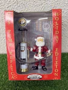 lot 112 image: Amoco Gas Pump Replica Holiday Edition