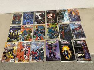 lot 139 image: TransformersGI Joe Comics