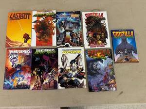 lot 144 image: Transformers & Godzilla Books