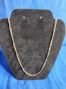 lot 34 image: 24 Tiara 14K Gold Over Sterling Silver Necklace