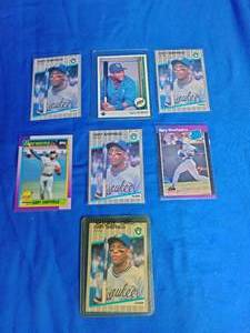 lot 58 image: 7 Gary Sheffield Rookie Cards