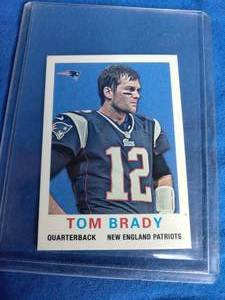 lot 63 image: Topps Mini 2013 Tom Brady