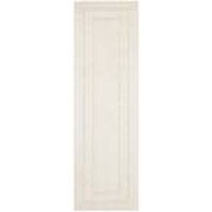 lot 84 image: Safavieh Shadow Box Shag 2 x 7 Cream Indoor Border Runner Rug