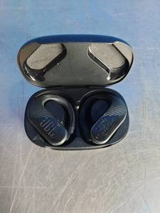 lot 103 image: JBL Endurance Peak 3 True Wireless Sport Over-the-Ear Headphones - Black