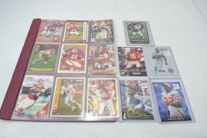 lot 8 image: Kansas City Chiefs Football Card Collection - Derrick Thomas, Marcus Allen, Len Dawson