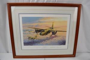 lot 26 image: Marauder Mission by Robert Taylor Signed Limited Edition Print Framed