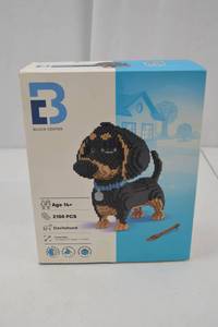 lot 73 image: Block Center Dachshund Building Set 2100 PCS for Age 14