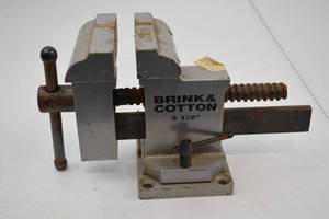 lot 140 image: Brink & Cotton 3-12 in Bench Vise - USA