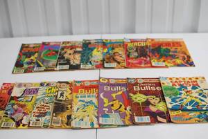 lot 123 image: Charlton Comics BronzeCopper Age Comic Lot inc. Hercules, Space, Blue Beetle