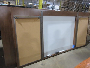 lot 247 image: CLARIDGE, WALL MOUNT MEDIA BOARDS