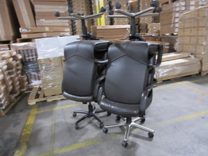 lot 285 image: GEIGER, WAVELAND, HIGHBACK OFFICE CHAIRS