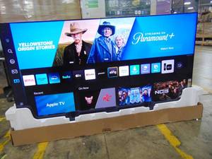 lot 8 image: 85 Inch Samsung  Q80C QLED 4K UHD Smart Tizen TV  QN85Q80CAFXZ