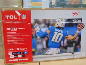 lot 11 image: 55 Inch Samsung Crystal UHD 4K Smart TV un55d6050tfxza