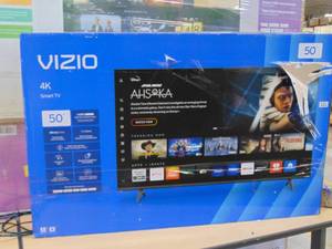 lot 23 image: 50 Inch VIZIO  4K UHD LED HDR Smart TV - V4K50M-08