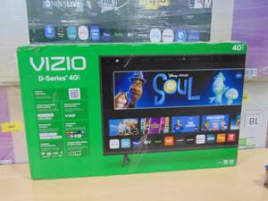 lot 33 image: 40 Inch VIZIO Class D-Series FHD LED Smart TV D40f-J