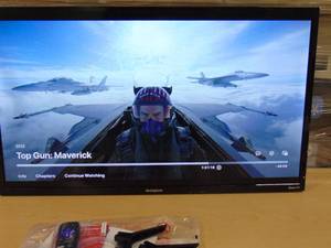 lot 50 image: 32 Inch Westinghouse Roku Select Series Full HD Smart RokuTV