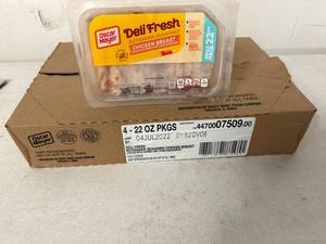 lot 12 image: A. 4x 22oz Oscar Mayer Deli Fresh Rotisserie Seasoned Chicken Breast