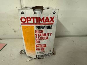 lot 19 image: JJ. 35lbs High Stability Canola Oil