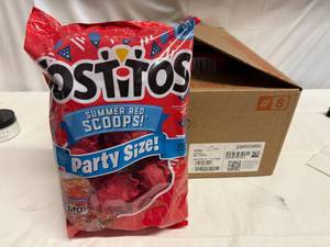 lot 56 image: 5x Party Size Tostitos Scoops