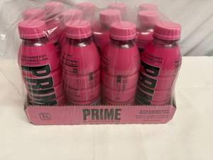 lot 72 image: 12x 16.9oz Prime Hydration-StrawberryWatermelon