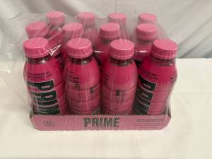 lot 74 image: 12x 16.9oz Prime Hydration-StrawberryWatermelon