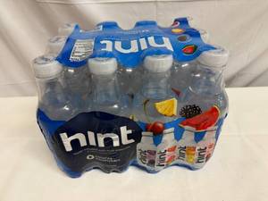 lot 83 image: MM. 12x 16oz Hint Water-Assorted 4 Flavors
