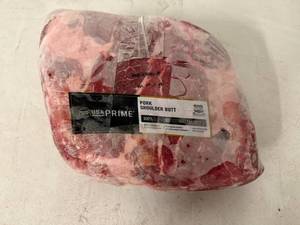 lot 96 image: AA. 10.5lb USA Prime Pork Shoulder Butt