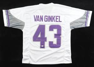 lot 10 image: Andrew Van Ginkel Signed Jersey (JSA)