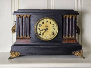 Exquisite Antique American Mantle Clock - The E. Ingraham Co.